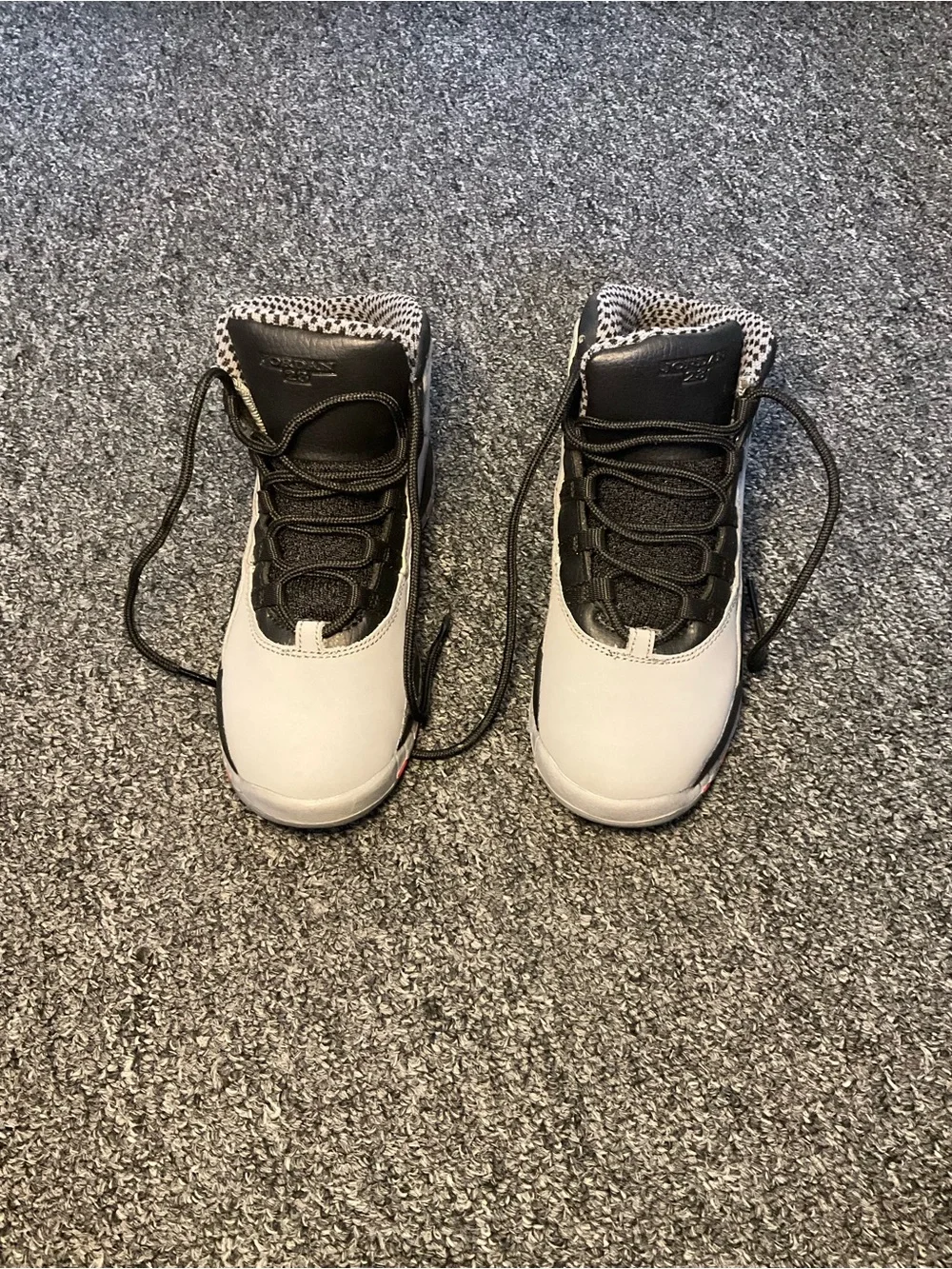 Nike Air Jordan 10 Retro Cool Grey Boys Youth Size 2Y Sneakers
